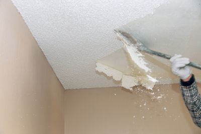 Popcorn Ceiling Revamping