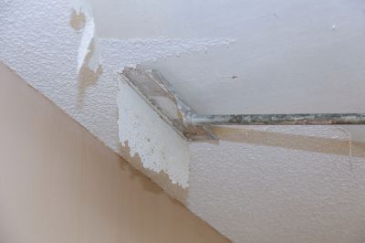Popcorn Ceiling Revamping