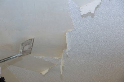 Popcorn Ceiling Revamping